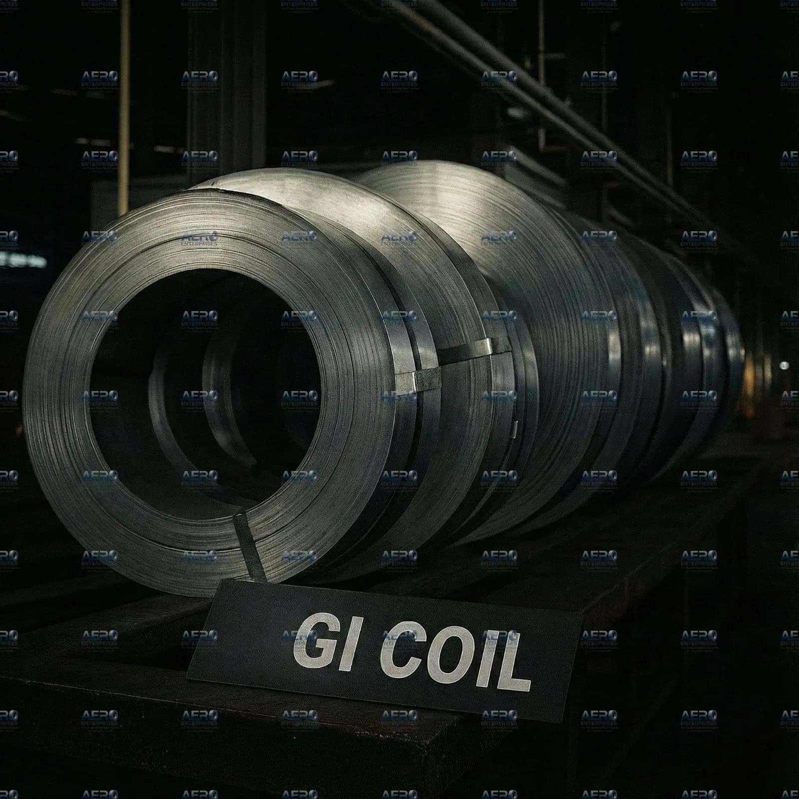 Steel Coils and Sheets Supply Unit Mumbai - Aero Enterprises Godown