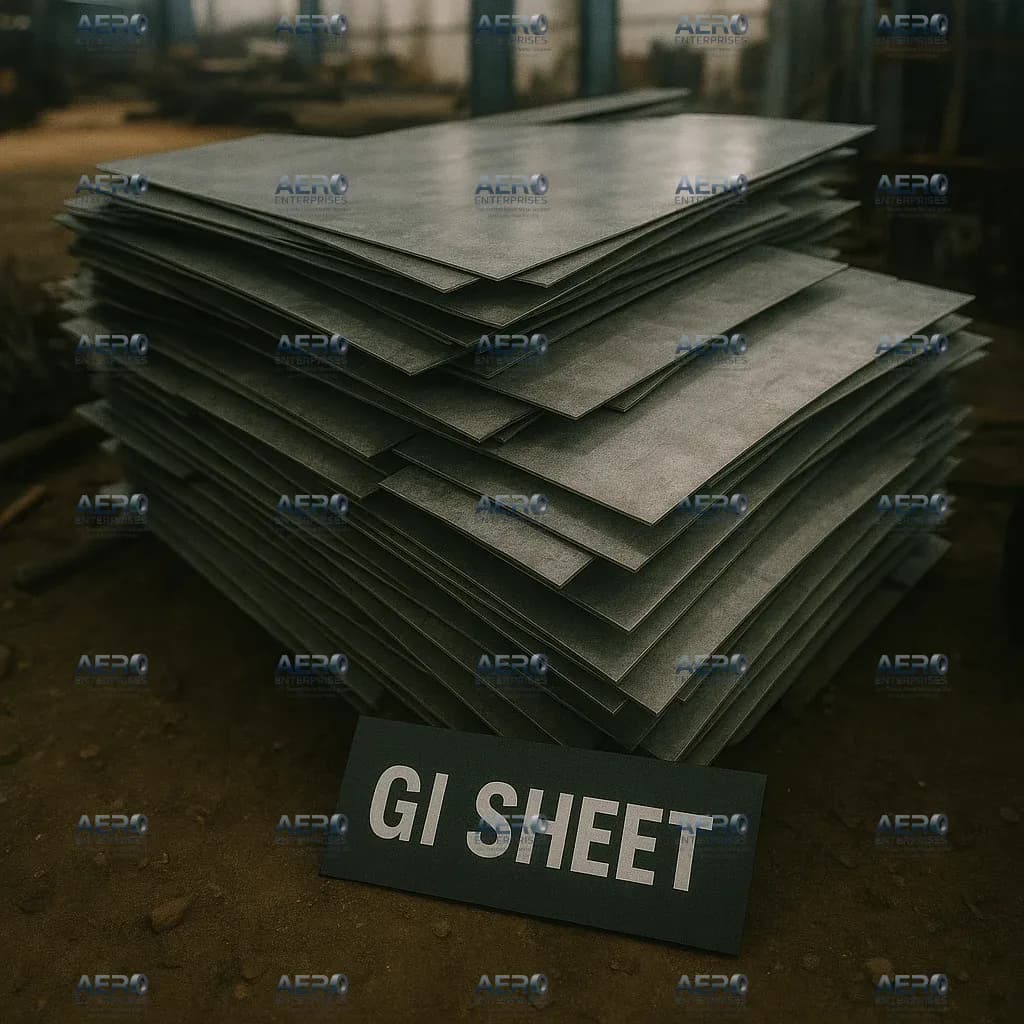 SECONDARY GALVANIZED IRON (GI) SHEET supplier Vasai Mumbai - Aero Enterprises