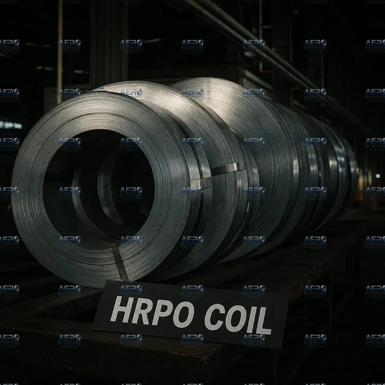 HOT ROLLED PICKLED & OILED (HRPO) COIL supplier Vasai Mumbai - Aero Enterprises