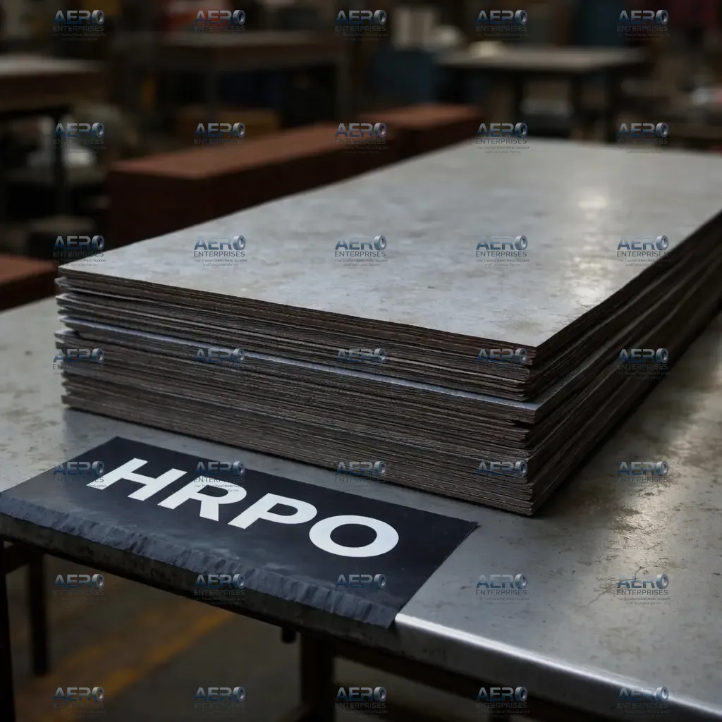 HOT ROLLED PICKLED & OILED (HRPO) SHEET (8×4 FT) supplier Vasai Mumbai - Aero Enterprises