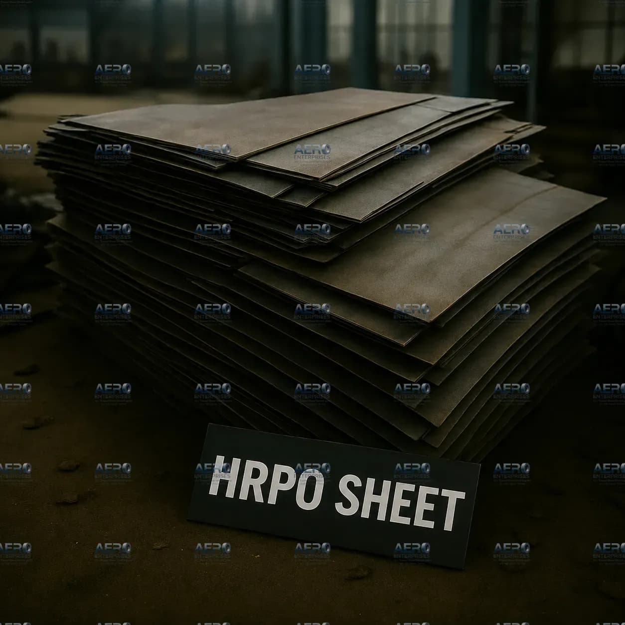 SECONDARY HOT ROLLED PICKLED & OILED (HRPO) SHEET supplier Vasai Mumbai - Aero Enterprises