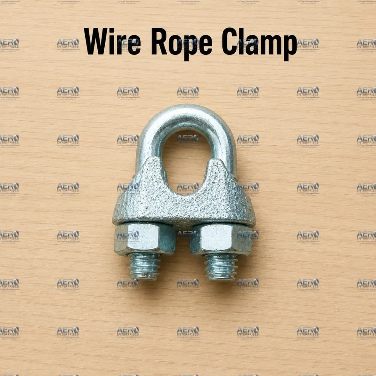 WIRE ROPE CLAMP / WIRE ROPE CLIP / ROPE CLAMP / U CLAMP FOR WIRE ROPE