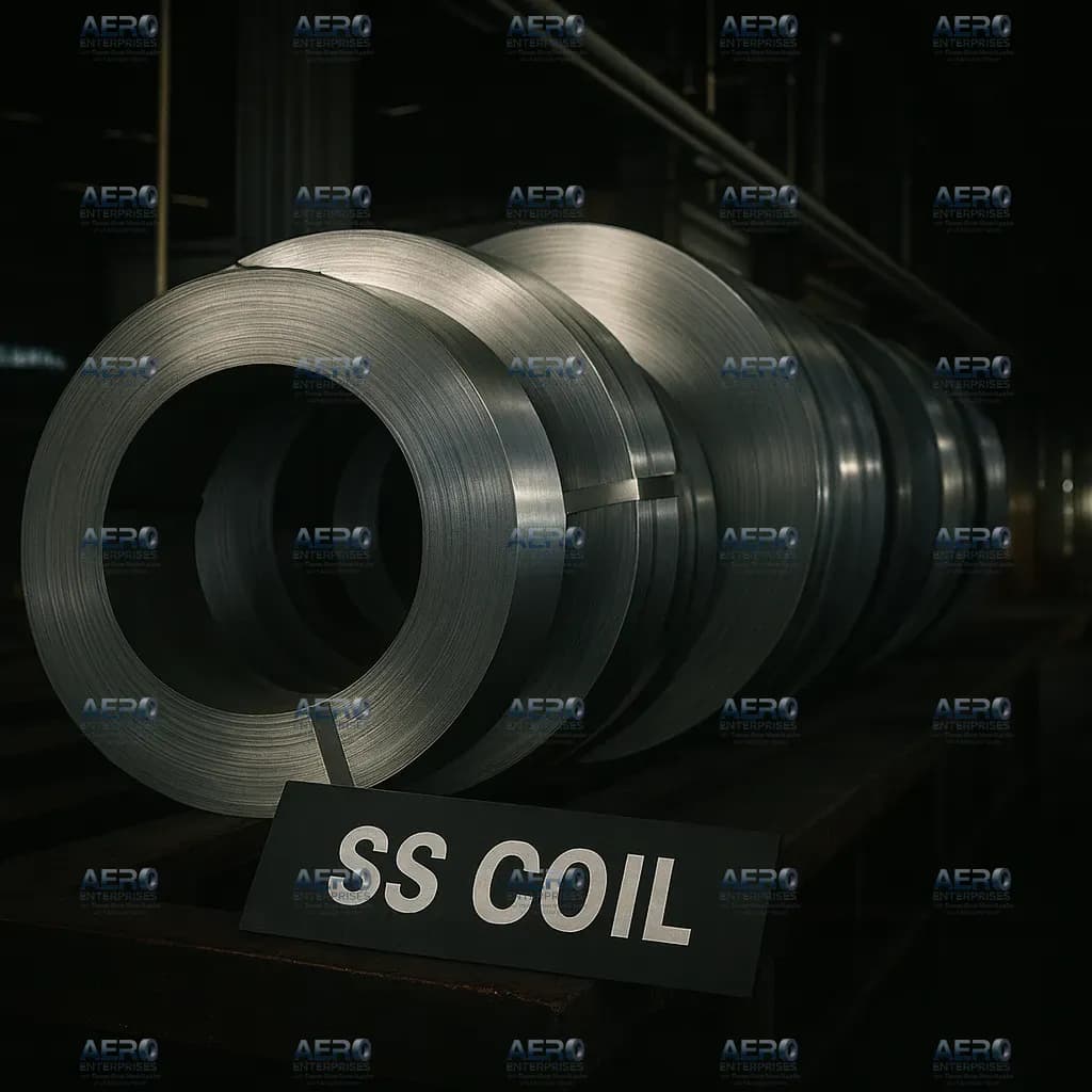 STAINLESS STEEL (SS) COIL supplier Vasai Mumbai - Aero Enterprises